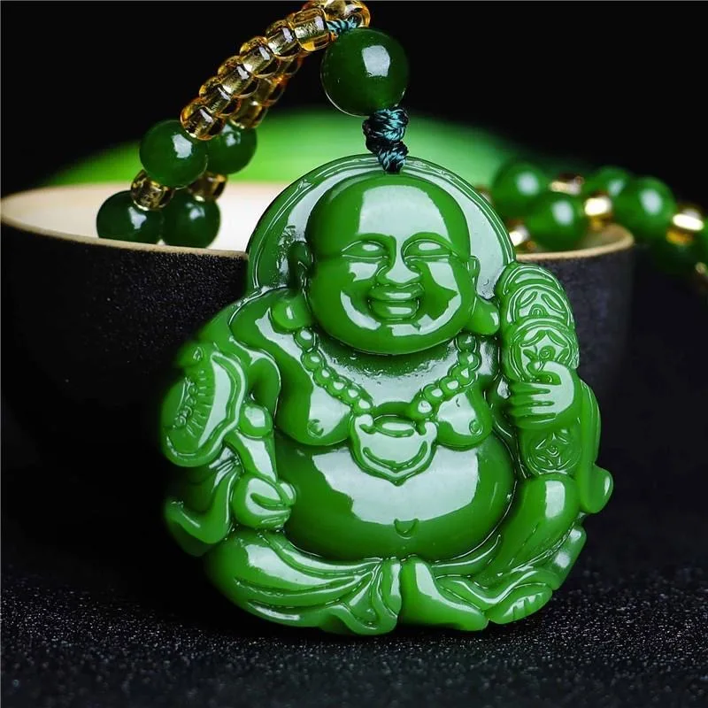 Necklaces - Trung Quốc Xanh Ngọc Phật Di