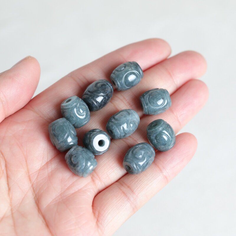5PC Natural Blue Water Jade Ri - đánh giá và giá Bracelets