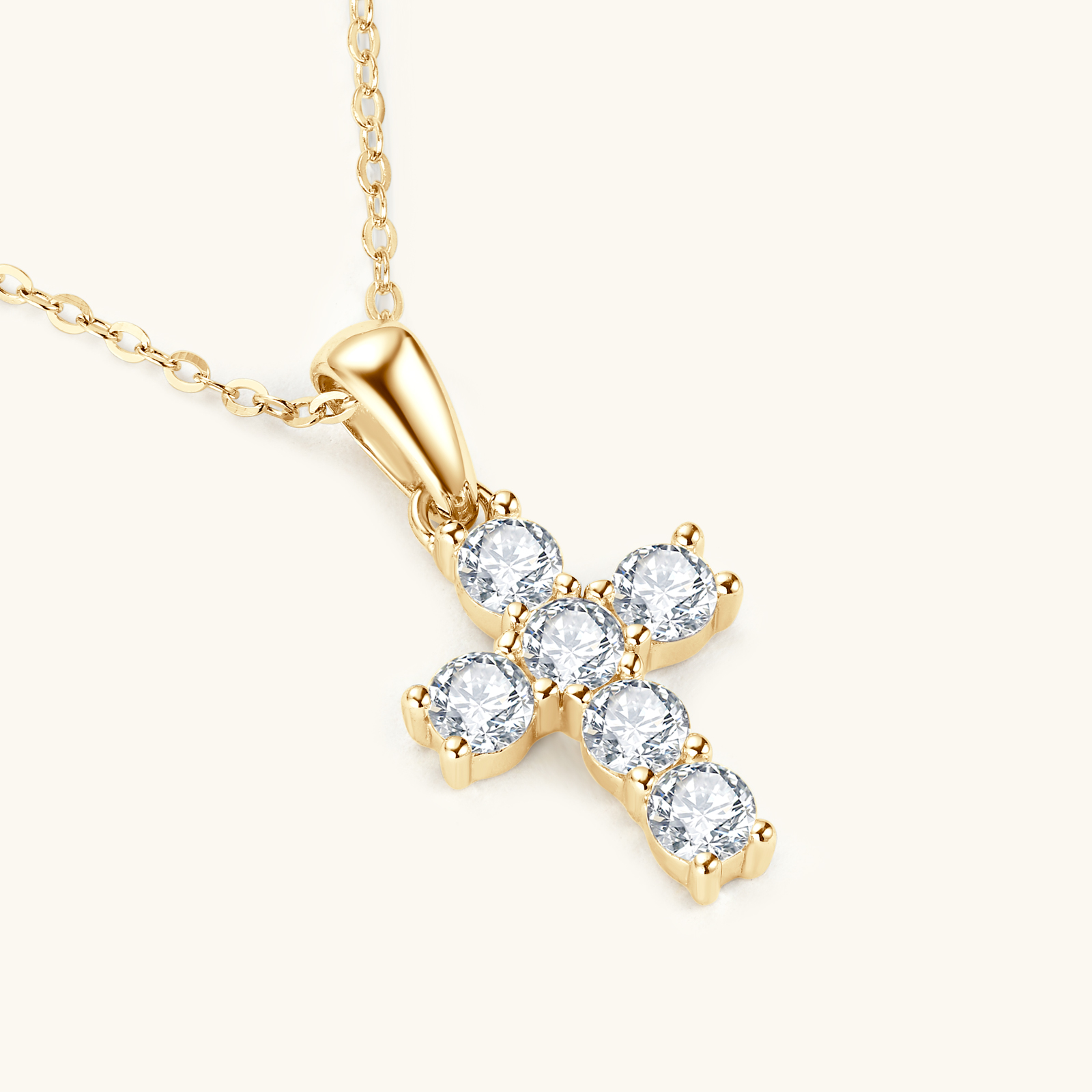 Abestecom 14K Gold Plated Four - đánh giá và giá Cross Pendant Necklace Gold