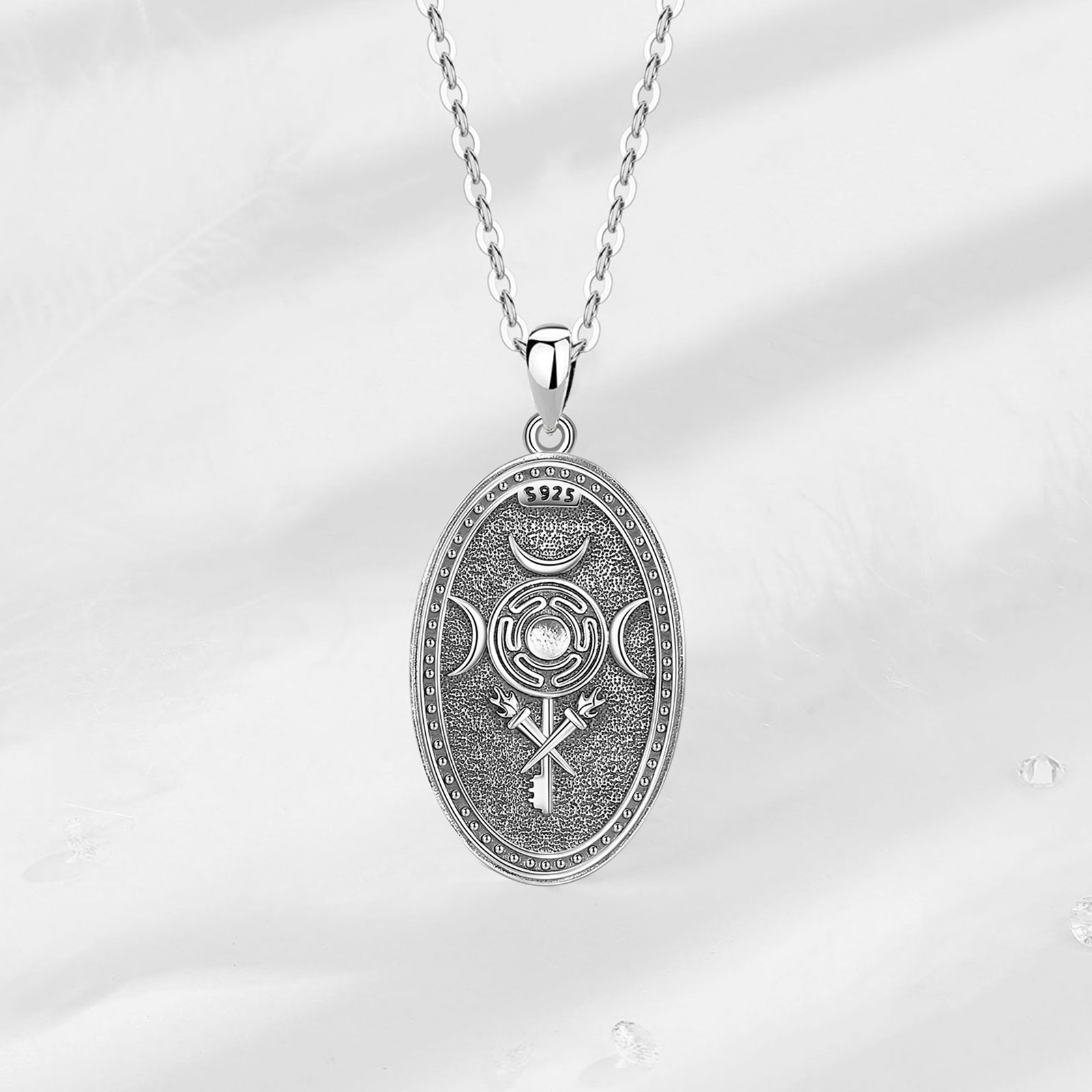 Eudora 925 Sterling Silver Tri - đánh giá và giá 925 Sterling Silver Chain Necklace Men