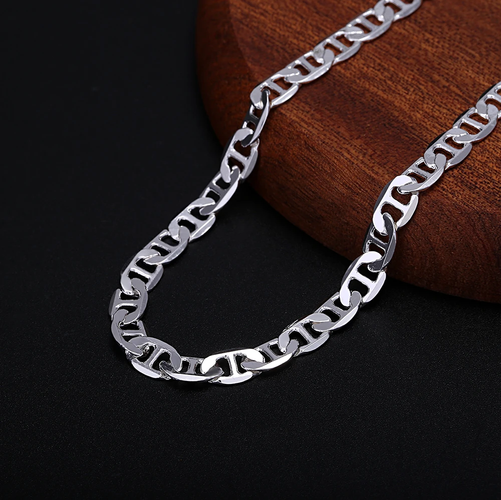 925 Sterling Silver Necklace 4 - đánh giá và giá Cuban Link Chain 12Mm