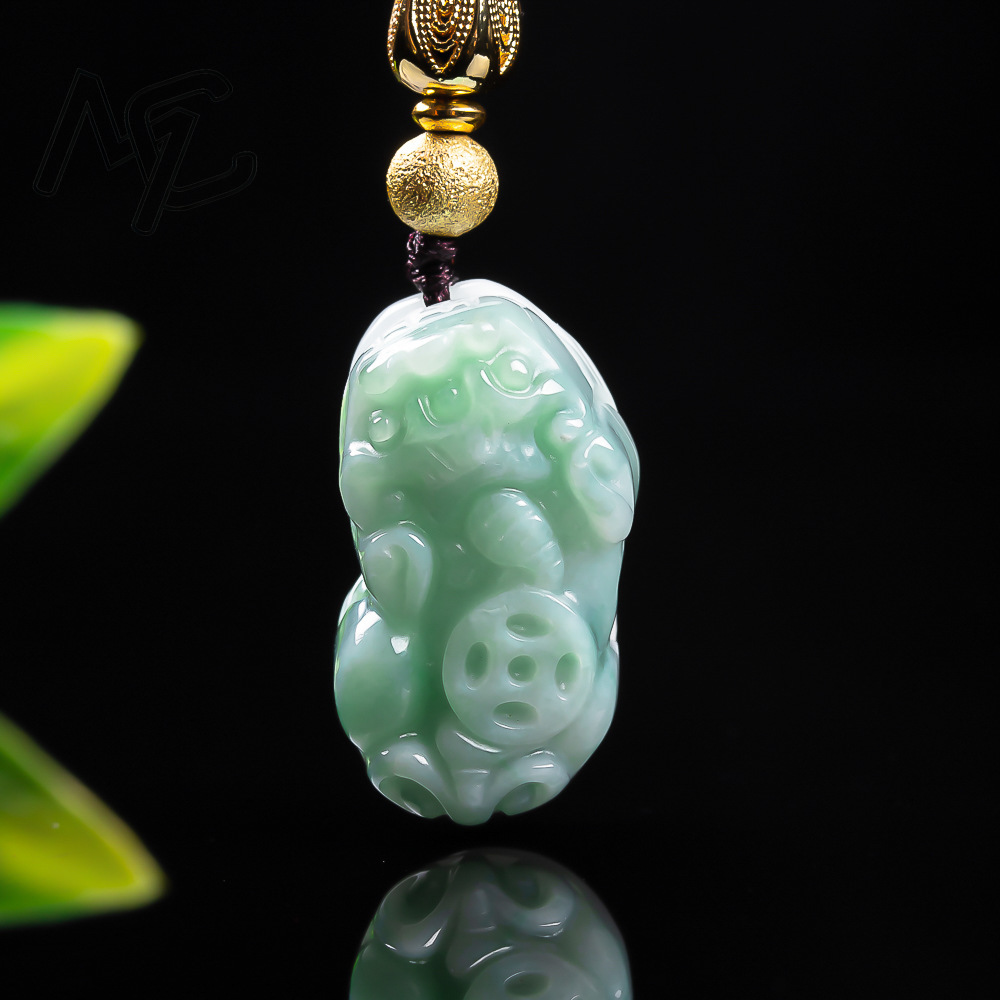 Natural Burmese A Emerald Pea  - đánh giá và giá Necklaces