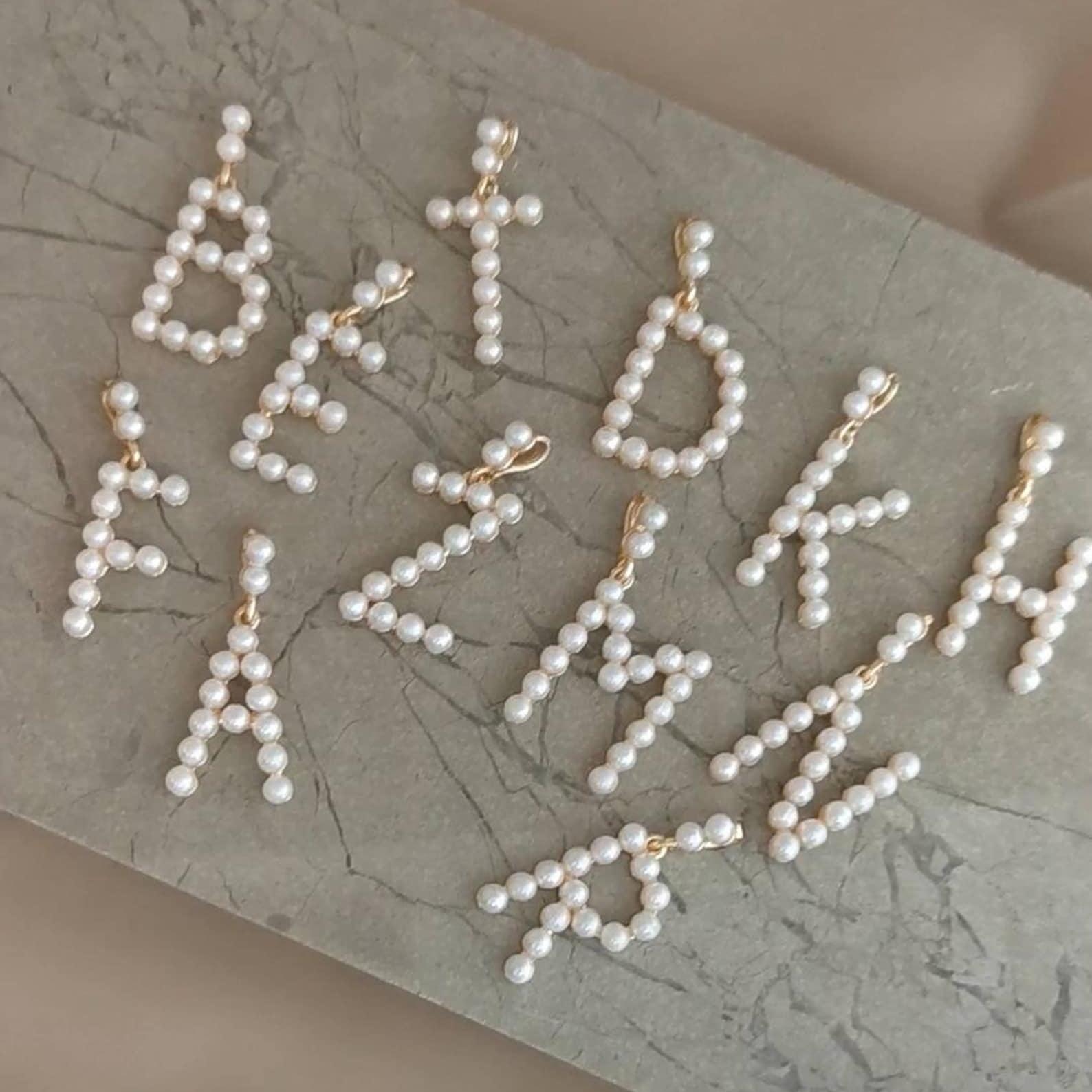 Pearl Initial Layering Pendant - đánh giá và giá Custom Name Necklace Stainless Steel