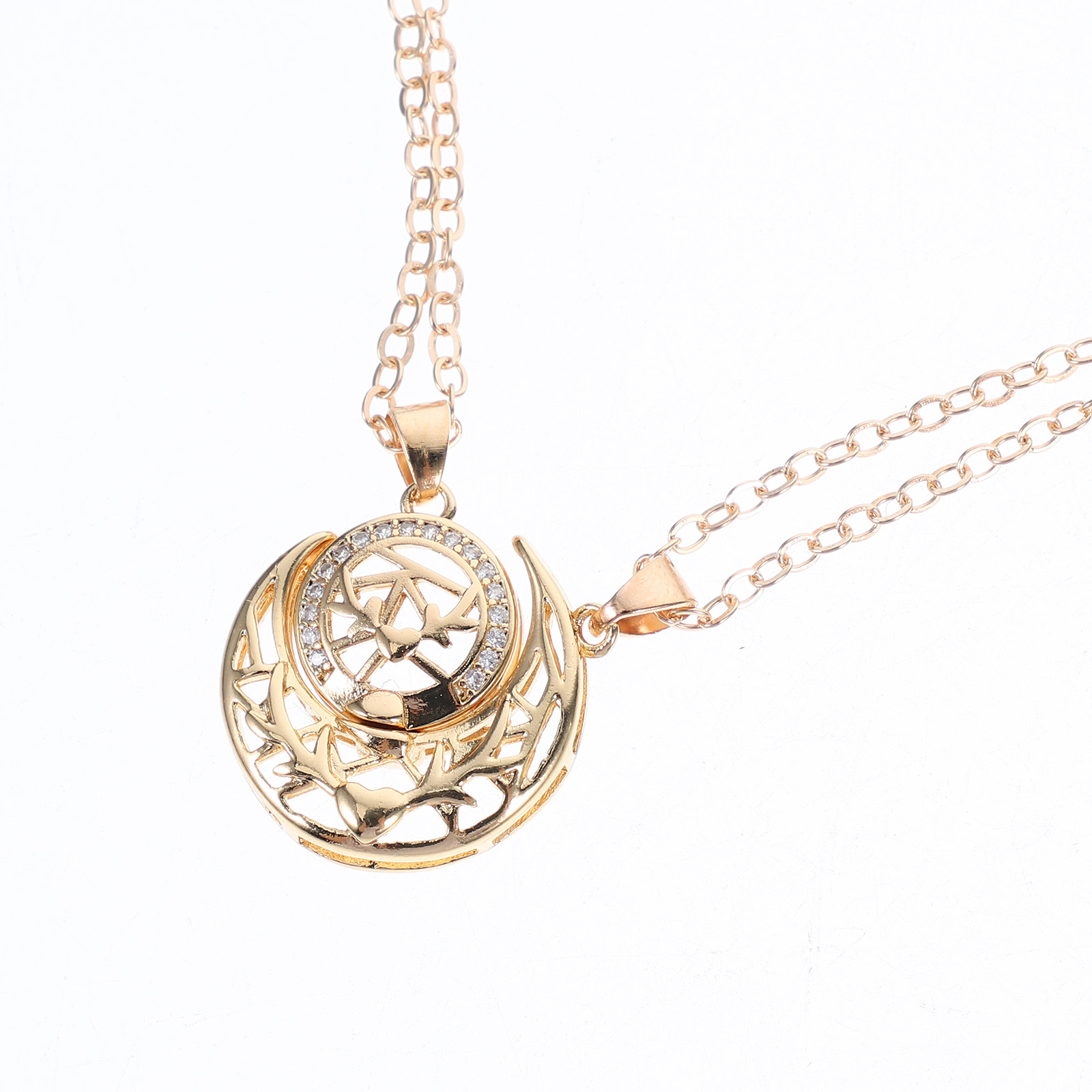 1Pair Sun Moon Necklace for Co - đánh giá và giá Magnetic Couple Matching Necklaces