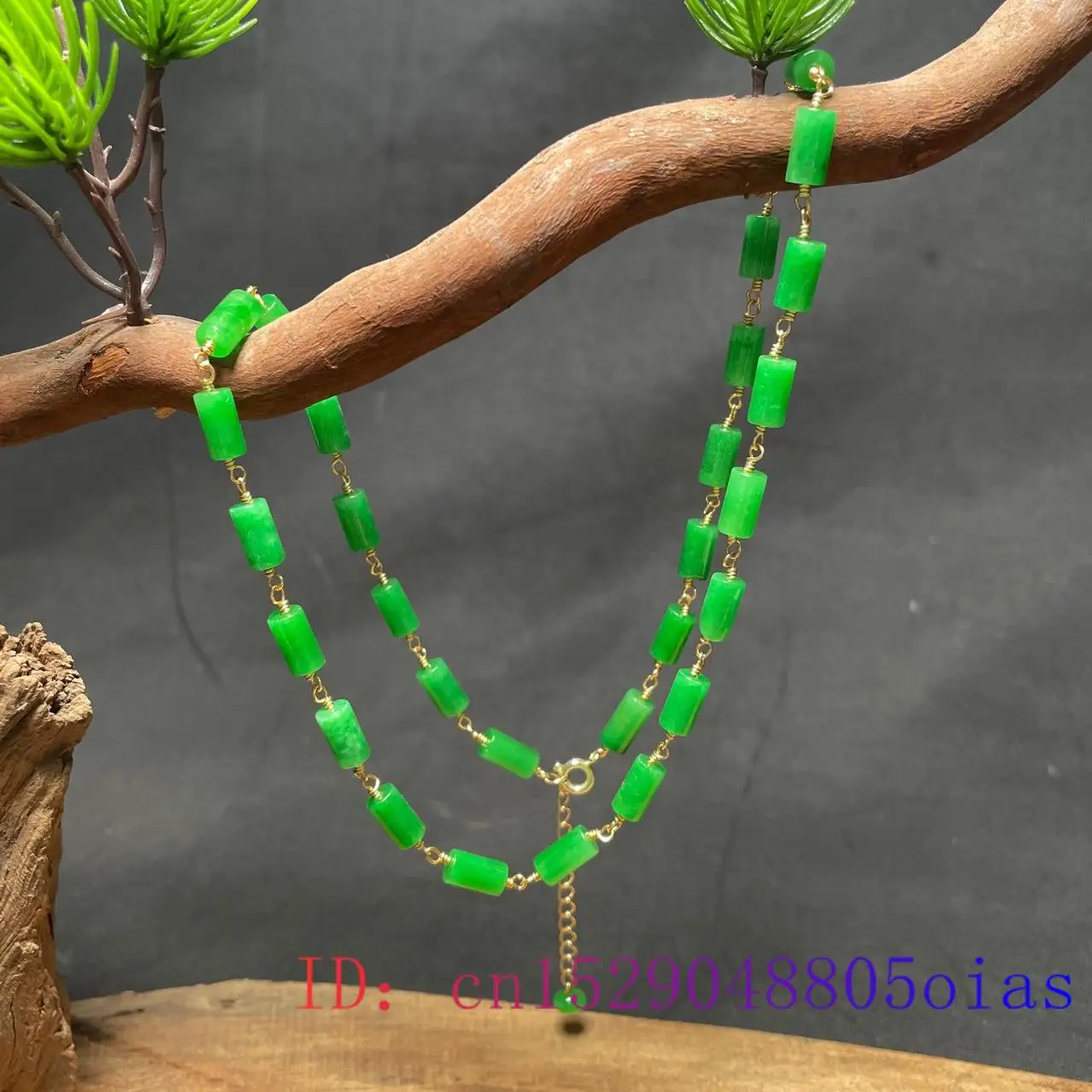 Xanh Ngọc Đính Hạt Vòng Cổ Vin - đánh giá và giá Necklaces