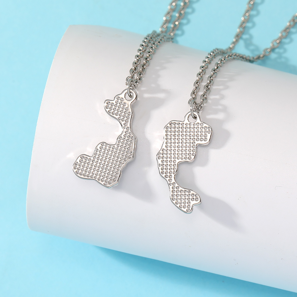 2Pcs Magnetic Yin Yang Fish Co - đánh giá và giá Magnetic Couple Matching Necklaces