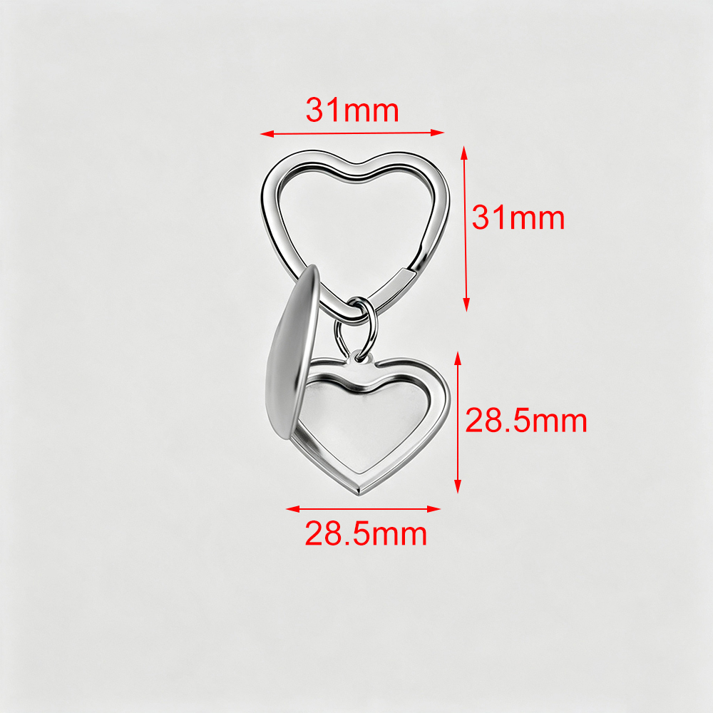 Fnixtar 10pcs Heart Photo Fram - đánh giá và giá Heart Locket Necklace Photo