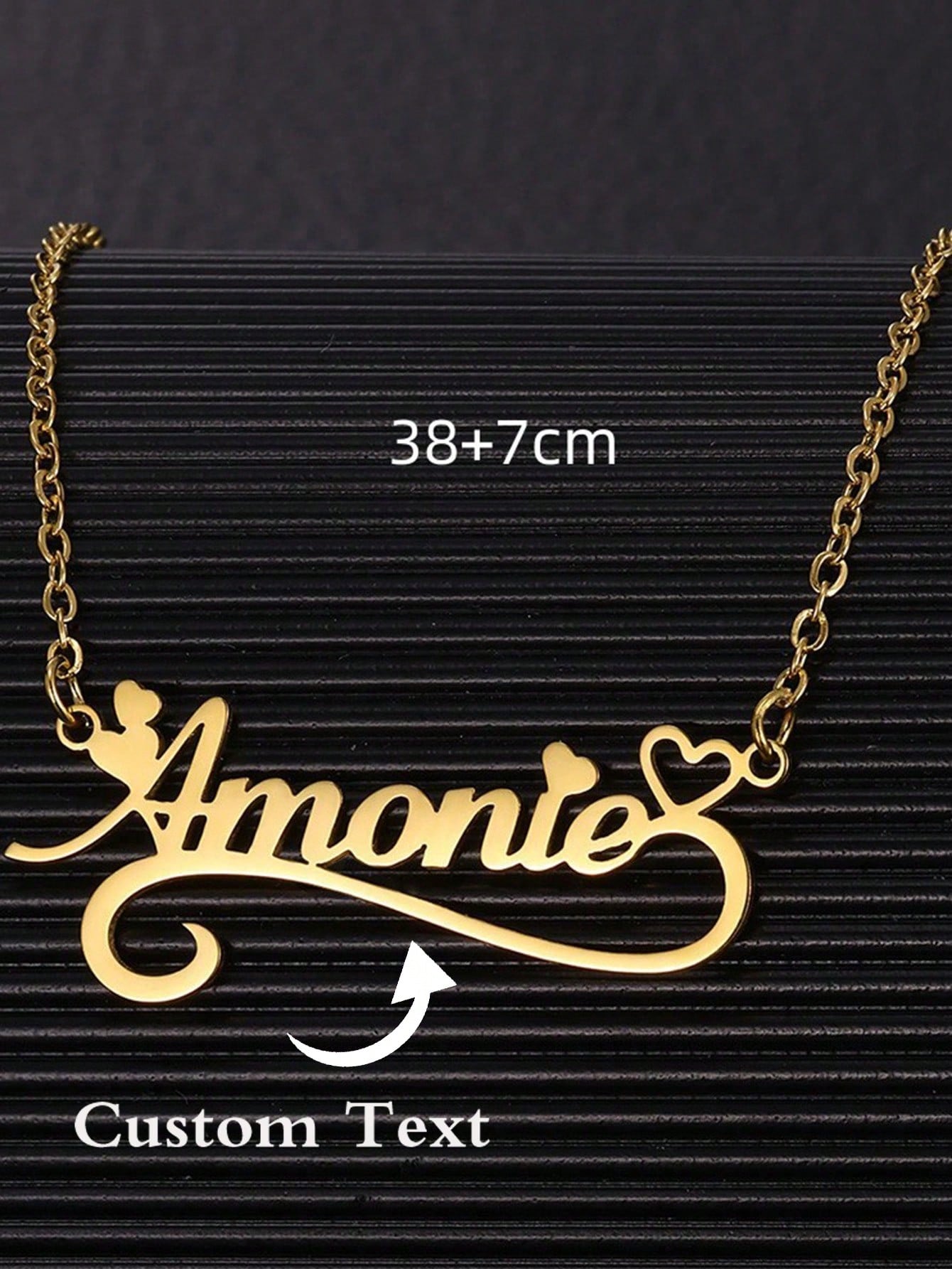 Custom Name Hollow Heart Neckl - đánh giá và giá Custom Name Necklace Stainless Steel