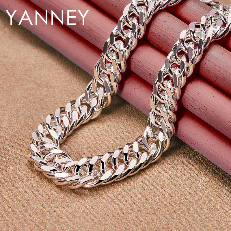 10MM 925 Sterling Silver 20/24 - đánh giá và giá Cuban Link Chain 12Mm