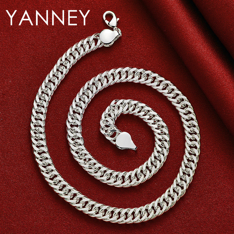 10MM 925 Sterling Silver 20/24 - đánh giá và giá Cuban Link Chain 12Mm