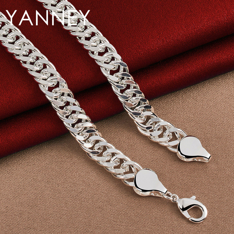 10MM 925 Sterling Silver 20/24 - đánh giá và giá Cuban Link Chain 12Mm