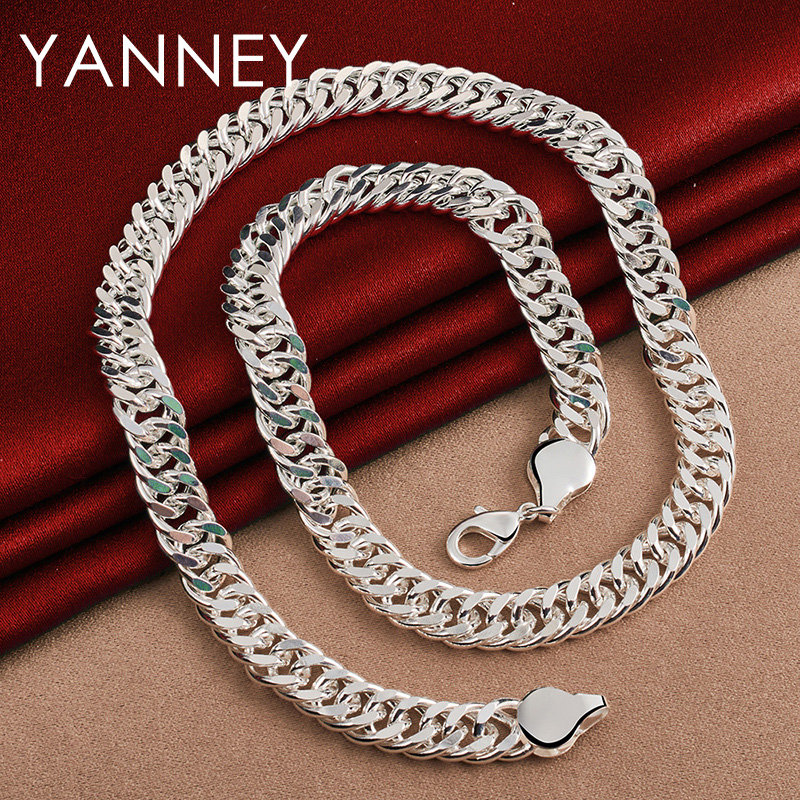 10MM 925 Sterling Silver 20/24 - đánh giá và giá Cuban Link Chain 12Mm