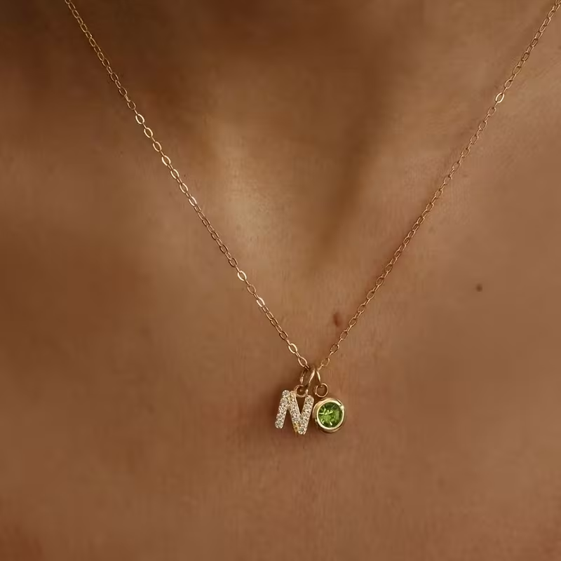 Custom A-Z Initial Letter Neck - đánh giá và giá Custom Name Necklace Stainless Steel