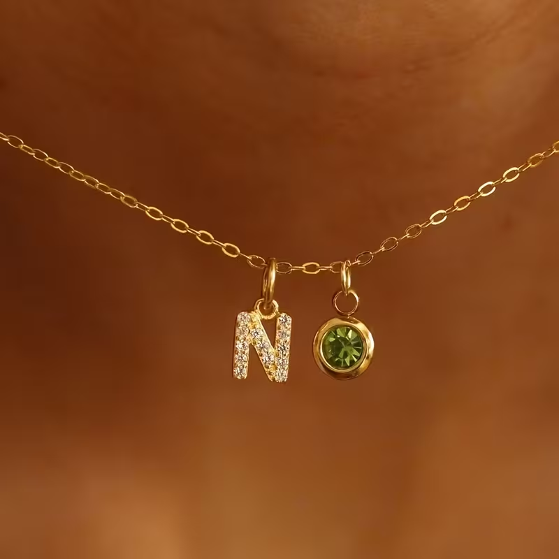 Custom A-Z Initial Letter Neck - đánh giá và giá Custom Name Necklace Stainless Steel