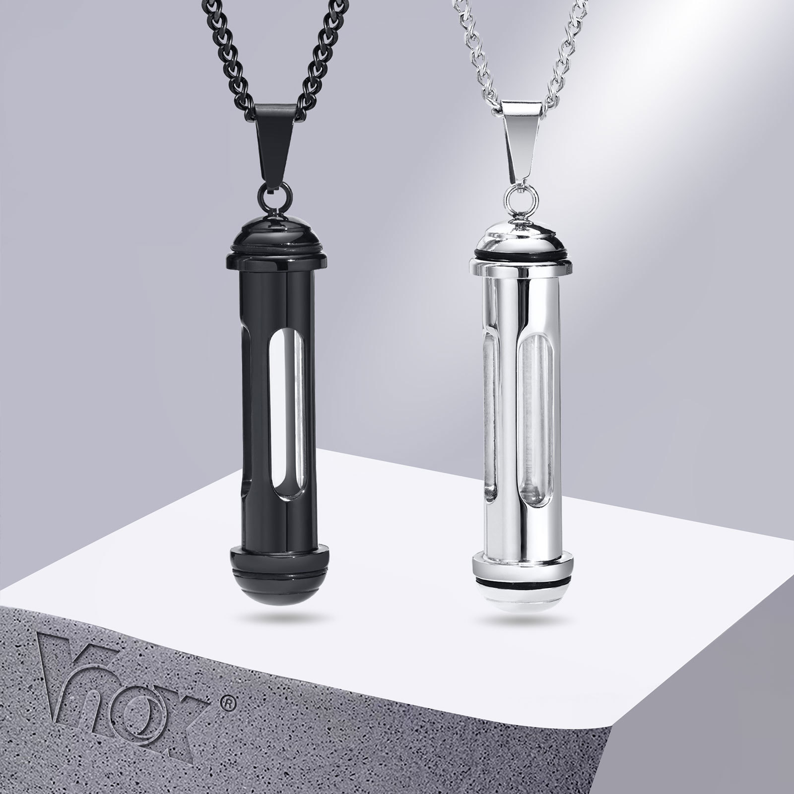 Vnox Hồ Nam Dây Chuyền, Đen St - đánh giá và giá Cuban Link Chain 12Mm