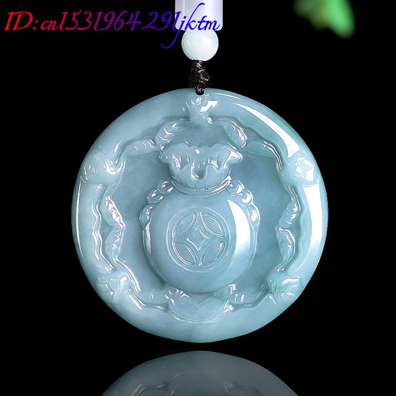 Burmese Jadeite God of Wealth  - đánh giá và giá Necklaces