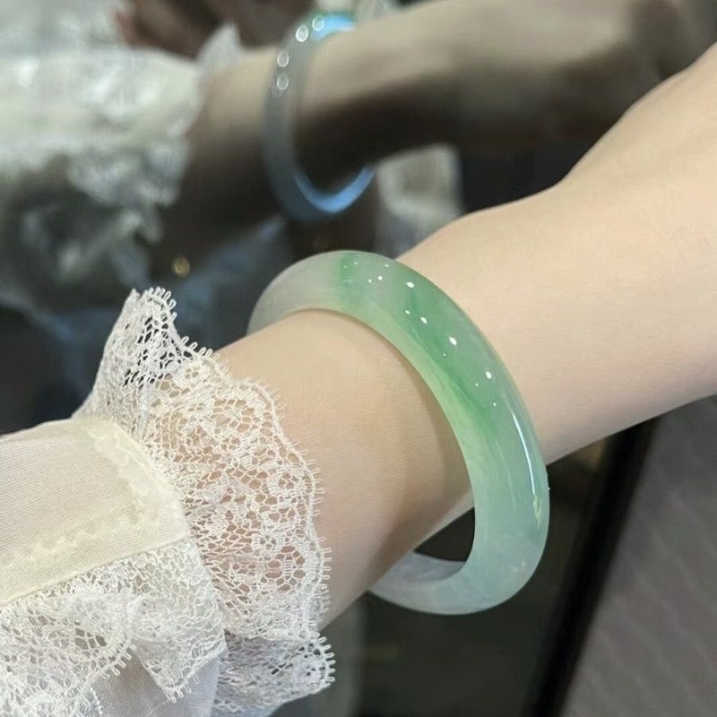 Myanmar ice jade natural with  - đánh giá và giá Bracelets
