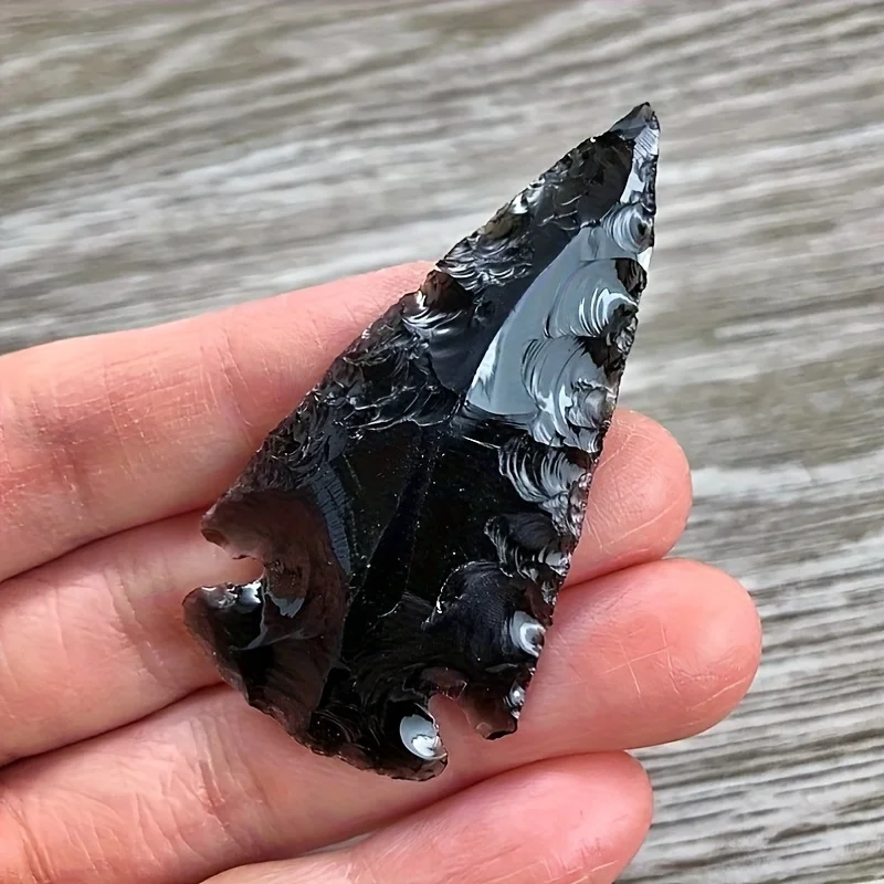 1 Obsidian Arrow Pendant -Hand - đánh giá và giá Crystal Pendant Necklace Natural Stone
