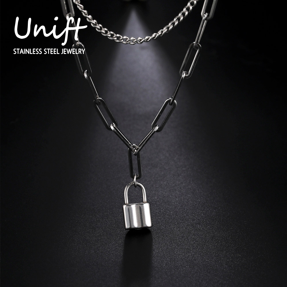 Unift Thẩm Mỹ Khóa Dây Chuyền  - đánh giá và giá Layered Pendant Necklace Aesthetic