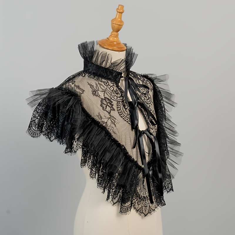 Gothic Style Lace Tulle False  - đánh giá và giá Necklaces