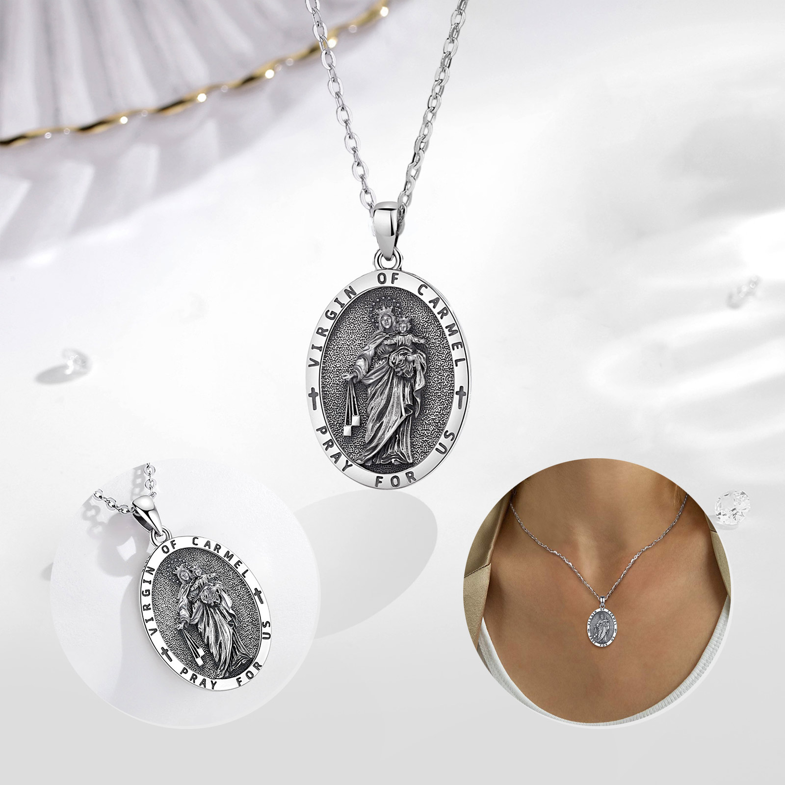 Eudora 925 Sterling Silver Vir - đánh giá và giá 925 Sterling Silver Chain Necklace Men