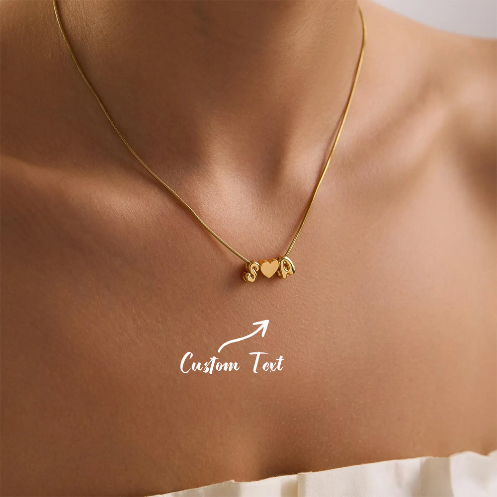 Custom Two Initial Name 3d Bub - đánh giá và giá Custom Name Necklace Stainless Steel
