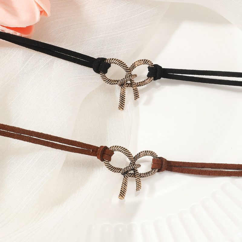 Vintage Metal Bow Choker Neckl - đánh giá và giá Layered Pendant Necklace Aesthetic