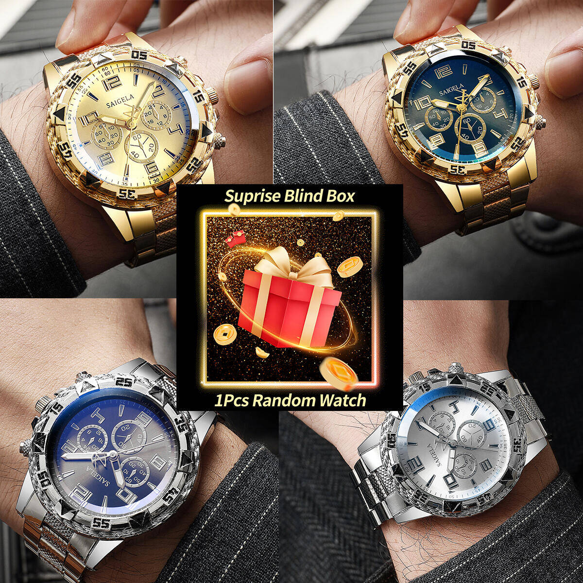 1PC Surprise Mystery Watch Bli - đánh giá và giá Watch Accessories