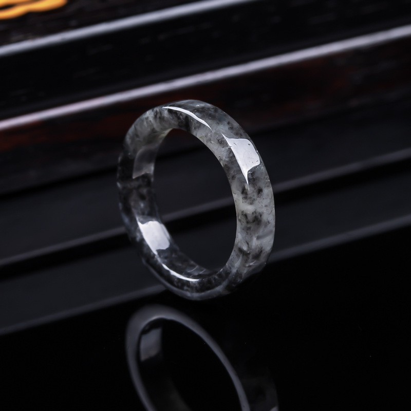 Natural A-grade Burmese , blac - đánh giá và giá Rings